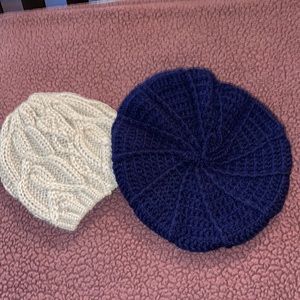 Crocheted beanies